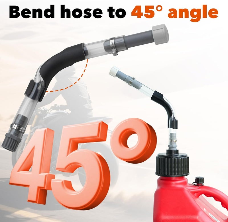 mapleza 3 PCS Racing Fuel Jug Hose Cap with 1 PCS Hose Bender, 3 PCS Fug Jug Vent Cap Compatible with VP Racing/EGS/Scribner 5.5 Gallon Jugs, Heavy-Duty Dust-Proof Replacement Kit - Image 4